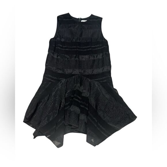 CAMILLA AND MARC women’s black Dallas baby doll Mini fit & flare mini dress sz 4 - Picture 1 of 7